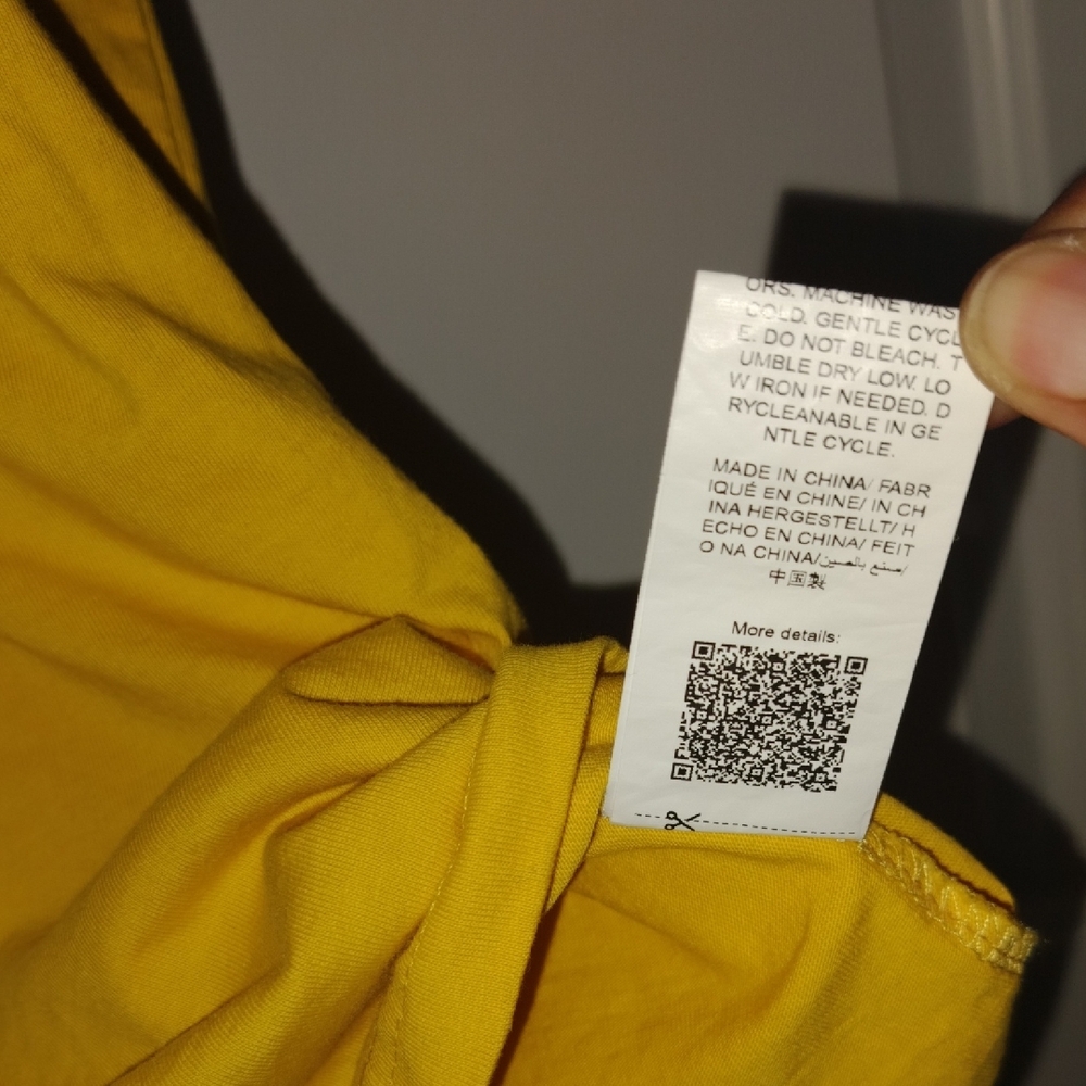 Yellow Adidas Men's Shirt - Picture 7 of 9